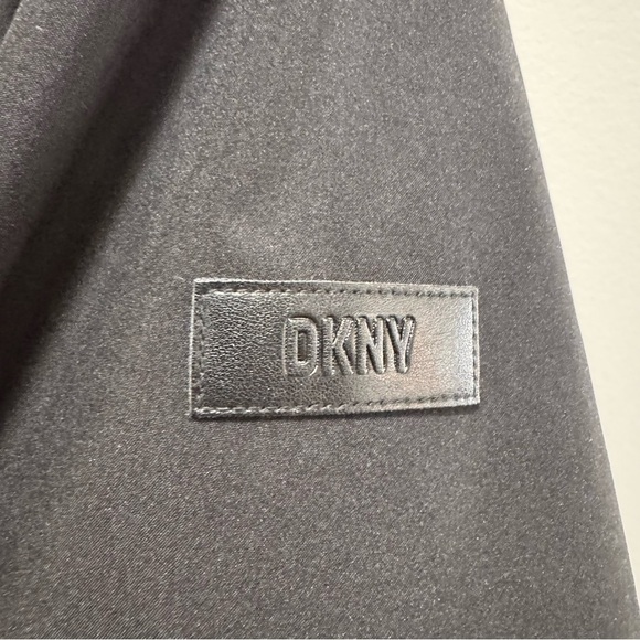 DKNY Black Hooded Jacket Full Zip Size XXL - Picture 8 of 14